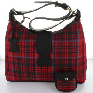 Handbag, Purse, Islay Shoulder Bag, Grant Tartan